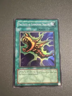 The Flute of Summoning Dragon - SDK-042 - Super Rare YuGiOh! MP - Image 1