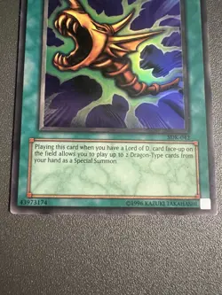 The Flute of Summoning Dragon - SDK-042 - Super Rare YuGiOh! MP - Image 3