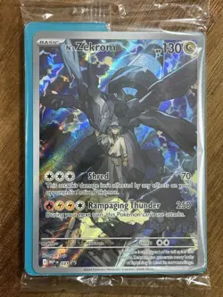 Pokemon TCG Ascended Heroes ETB N’s Zekrom 031 Black Star Promo SEALED - Image 1