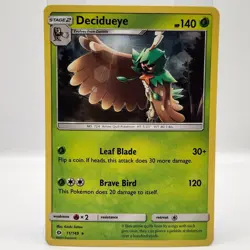 Decidueye (Cracked Ice Holo) 11/149 Pokemon TCG Holo Rare LP - Image 1
