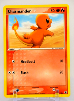 2004 Pokemon TCG FireRed & LeafGreen Charmander 058/112 Common Regular - Image 1