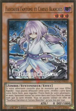 Yu-Gi-Oh! Faucheur Fantome et Cerises Blanches : PGR MAGO-FR010 V.2 - Image 1