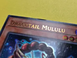 Yugioh - Dracotail Mululu - Light Play - JUSH-EN005 Justice Hunters 1st Edition - Image 2