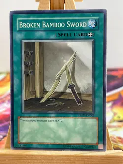 Zerbrochenes Bambusschwert TAEV-EN062 Common Englisch EX YUGIOH - Image 1