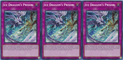 Ice Dragon's Prison - Playset 3 Cards - RA01-EN078 - Secret Rare - Yugioh - Image 1