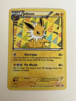 Jolteon BW91 Holo Pokemon TCG Card Black White - Image 2