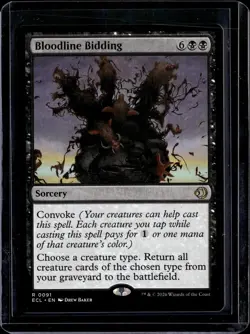 Bloodline Bidding - 91 - ECL - NM - MTG Magic the Gathering - Image 1