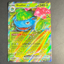Bisaflor EX 001/142 SCR 🟢NM 🇩🇪Deutsch Pokemon Stellarkrone - Image 2