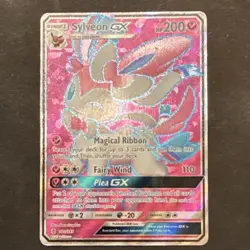 Pokemon Sylveon GX 140/145 SM-Guardians Rising Ultra Rare Full Art Holo 200 HP - Image 3