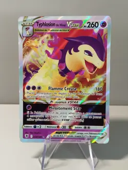 Carte POKEMON FR -Typhlosion de Hisui VStar 054/189 Astres radieux - Image 1