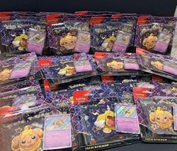 LOT of 24 Pokemon Paldean Fates Tech Sticker Packs 72 Booster PACKS! - Image 3