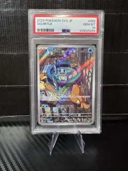 Squirtle 052/049 Sv: Venusaur, Charizard & Blastoise Special Deck PSA 10 Pokemon - Image 1