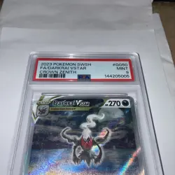 DARKRAI VSTAR POKEMON HOLO CROWN ZENITH GG 50/70 PSA 9 MINT 2023 - Image 2