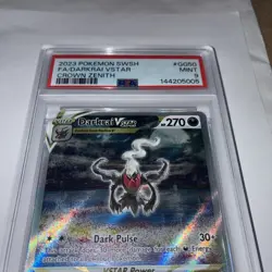 DARKRAI VSTAR POKEMON HOLO CROWN ZENITH GG 50/70 PSA 9 MINT 2023 - Image 4