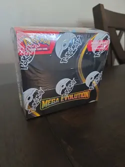 Pokemon TCG Mega Evolutions Booster Box IN HAND SEALED NEW Pokemon - Image 1