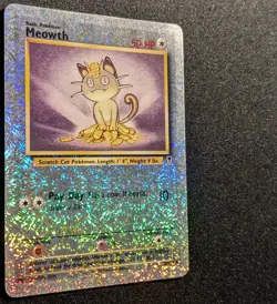 Pokemon LEGENDARY COLLECTION - #53/110 Meowth - Reverse Holo - ENG - LP - Image 5