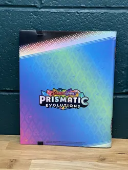 Pokemon Prismatic Evolutions Binder (No packs, binder only) - NEW - Image 2