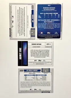 2026 Topps Baseball Shohei Ohtani Dodgers Lot (4) Perennial PAS-9 + Foil + More - Image 2