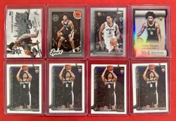 Dylan Harper Rookie Card Lot 8 Spurs RC Topps Chrome Refractor Insert Bundle 🔥 - Image 1