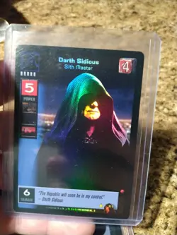 1999 lot of 3 STAR WARS YOUNG JEDI DARTH SIDIOUS SITH MASTER FOIL F11 F9 F17 - Image 3