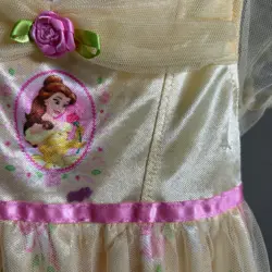 Disney Princess Belle Dress Yellow 2T Yellow Beauty and the Beast - Image 4