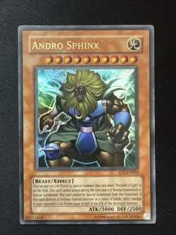 Andro Sphinx - EP1-EN002 - Ultra Rare - Promo Edition - Lightly Played - Image 1