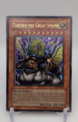 Theinen the Great Sphinx EP1-EN001 Yu-Gi-Oh! Movie Exclusive Pack Limited... - Image 1