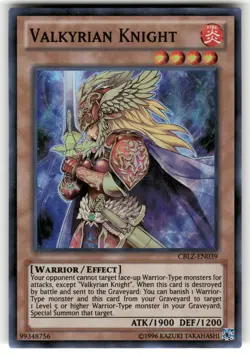 Valkyrian Knight Super Rare Cosmo Blazer CBLZ-EN039 NM - Image 1