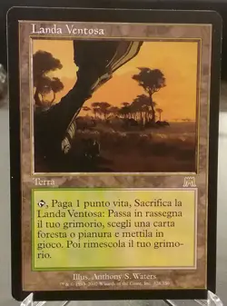 MTG - LANDA VENTOSA - ONSLAUGHT - MAGIC - ITA - Image 1
