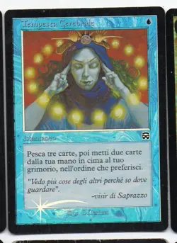 MtG Tempesta Cerebrale Brainstorm FOIL (Mercadian) - Image 1