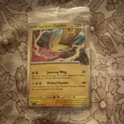 Pokemon Team Rocket's Zapdos Gamestop Stamped Promo Card SEALED - Image 1