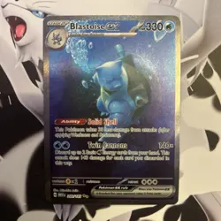 Pokemon TCG S&V 151 Blastoise EX 200/165 Special Illustration Rare - Image 1