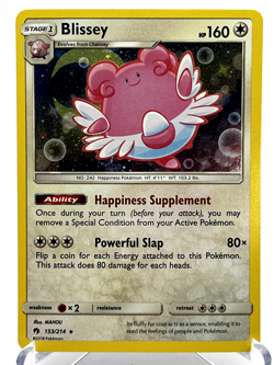 Pokemon TCG Blissey 153/214 Promo Cosmos Holo Rare - Image 1