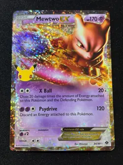 Mewtwo EX 54/99 Celebrations 25th Anniversary - NM - Pokemon - Image 1