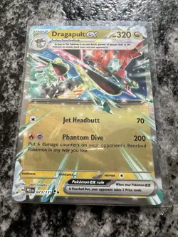Pokemon TCG Dragapult EX Prismatic Evolutions Card 073/131 - Image 1