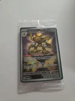 Pokemon Mega Evolutions Alakazam Sealed Promo Card - #009 - Image 1