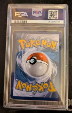 Pokemon TCG Blastoise EX XY122 Black Star Full Art Promo Card PSA 8 - Image 4