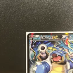 Pokemon TCG Blastoise EX XY122 Black Star Promo Full Art Near Mint - Image 2