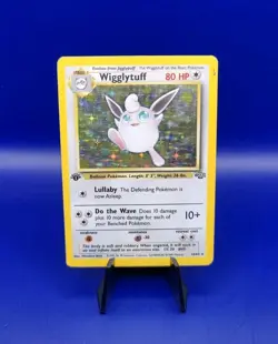 Wigglytuff 16/64 Jungle Set Holo Rare Pokemon Card Nintendo Pokemon TCG WOTC MP - Image 1