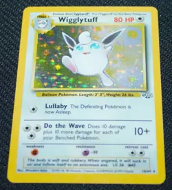 Wigglytuff 16/64 Holo Rare Unlimited Jungle Set 1999 - Pokemon Card TCG (NM) - Image 3