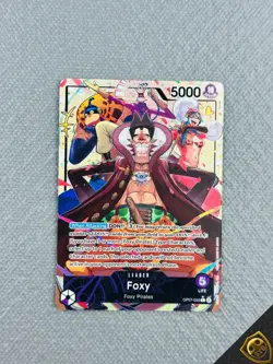 Foxy Alt Art OP07-059 L 500 Years in the Future ONE PIECE Card Game ENGLISH - Image 1