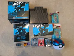 Pokemon Black Bolt ETB Opened. Energies And Promo Cards Only And Card Wallets - Image 1
