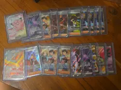 19x English Pokemon TCG SR mixed card lot assorted sets destined rivals paldean - Image 1