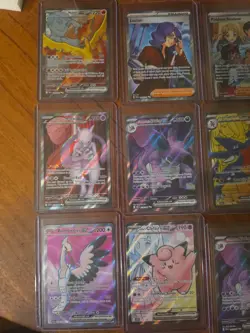 19x English Pokemon TCG SR mixed card lot assorted sets destined rivals paldean - Image 2