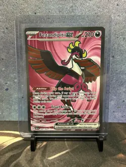 Pokemon TCG Fezandipiti EX 084/064 Shrouded Fable Ultra Rare Holo Card - Image 1