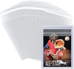 Top Loader Sleeves 100 Pack, Penny for Loaders Trading Card Clear - Image 1