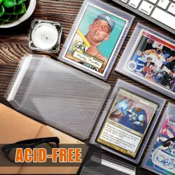 Top Loader Sleeves 100 Pack, Penny for Loaders Trading Card Clear - Image 4