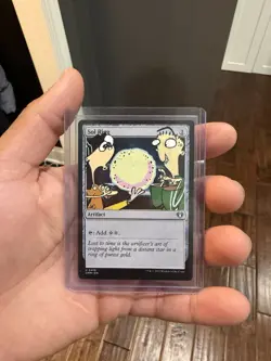 Magic The Gathering Commander Masters Sol Ring Alter Hand Painted - Image 2