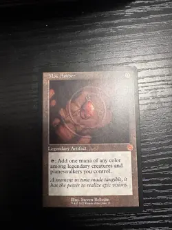 Mox Amber Retro Frame #35 the Brothers' War Magic: The Gathering - Image 3