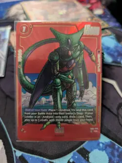 Cell (Alternate Art) Rare SB01-009 Dragon Ball Manga Booster 01 NM - Image 1